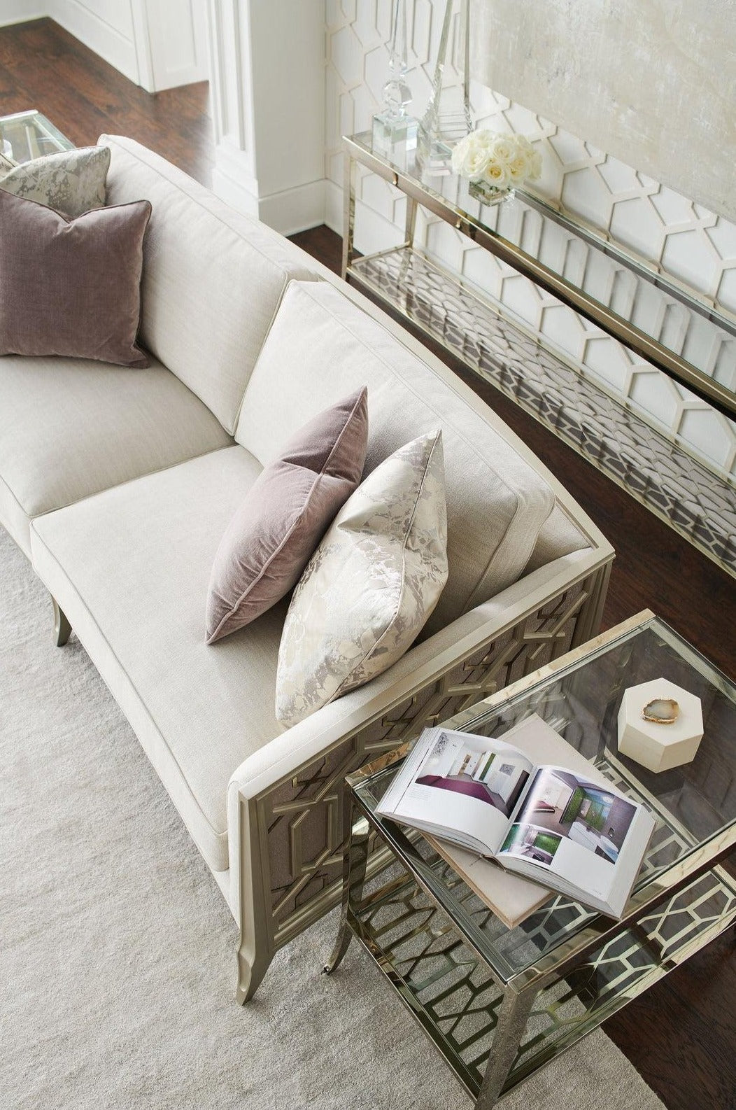 Caracole A Precise Pattern Side Table