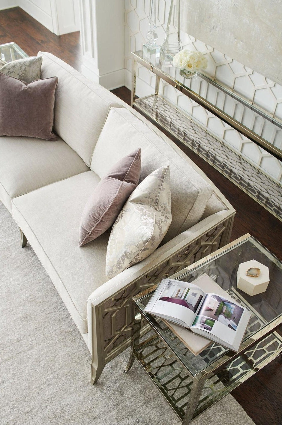 Caracole A Precise Pattern Side Table