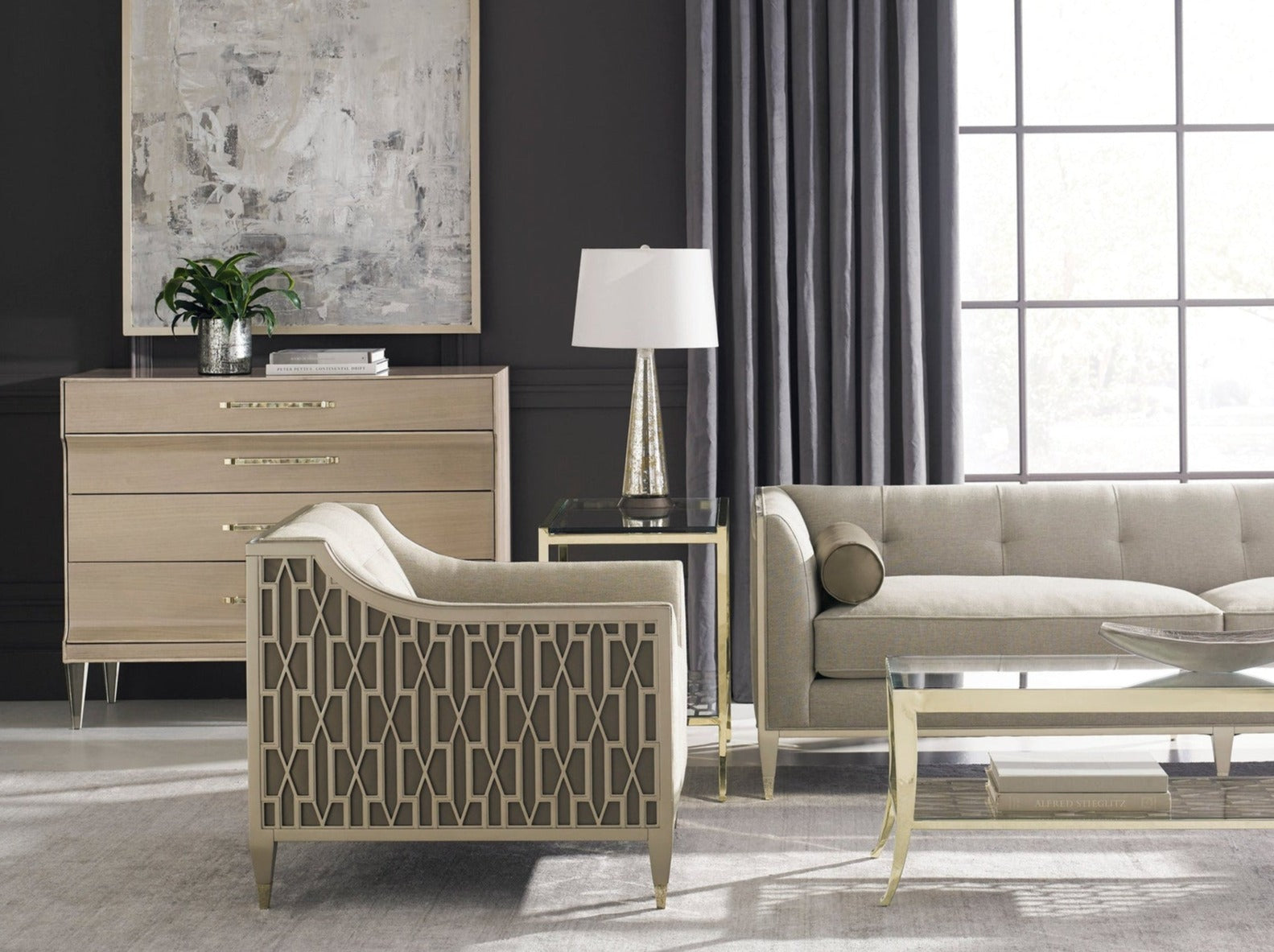 Caracole A Precise Pattern Side Table