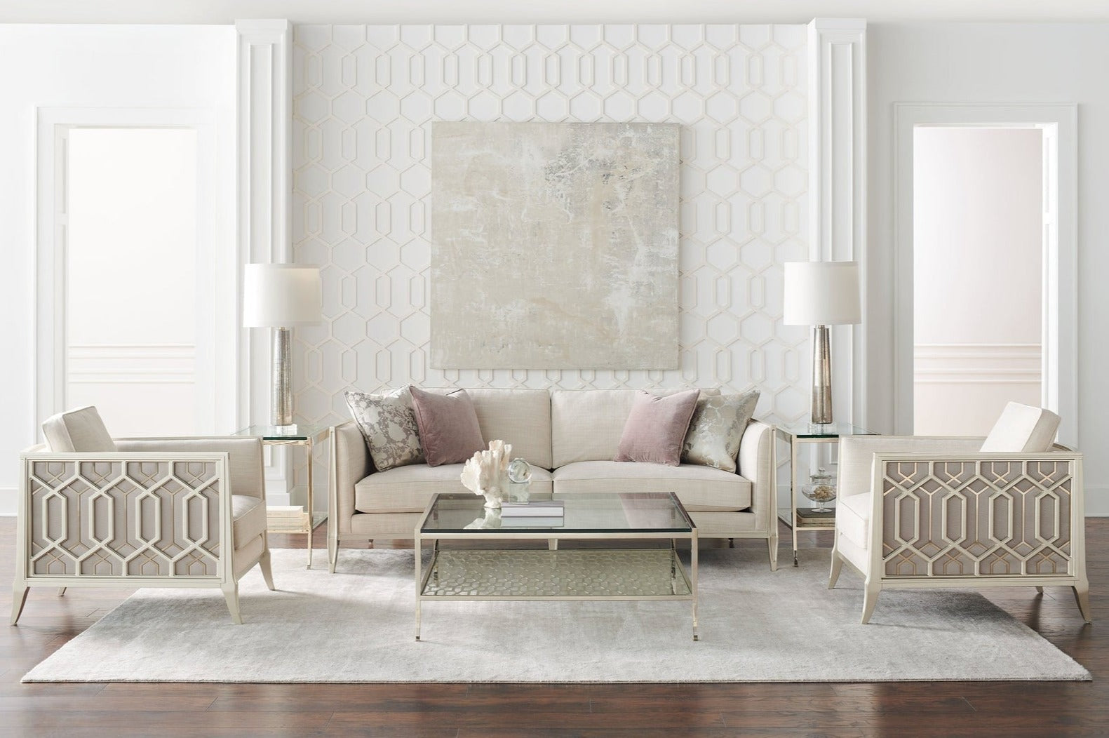 Caracole A Precise Pattern Side Table