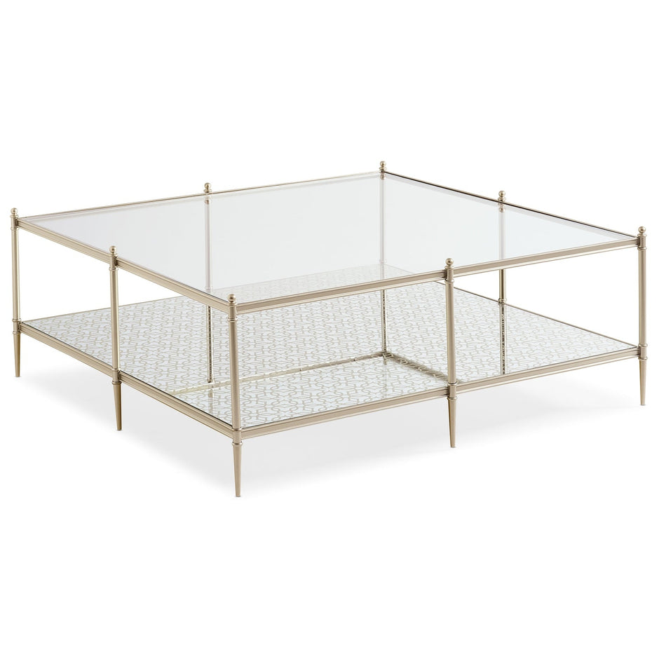 Caracole Perfectly Square Cocktail Table