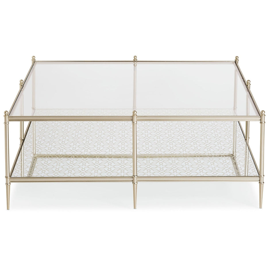 Caracole Perfectly Square Cocktail Table