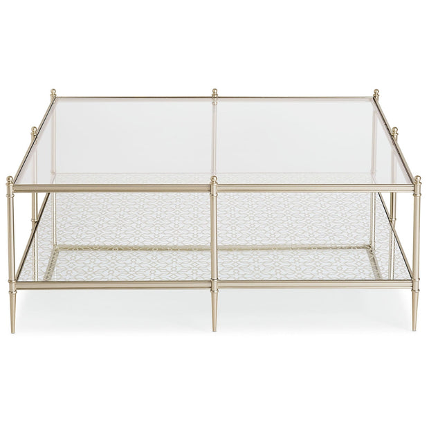 Caracole Perfectly Square Cocktail Table