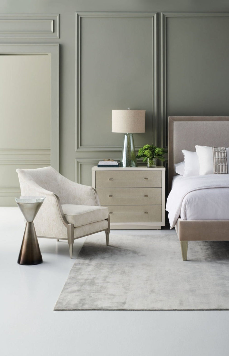 Caracole A Clear Touch Nightstand