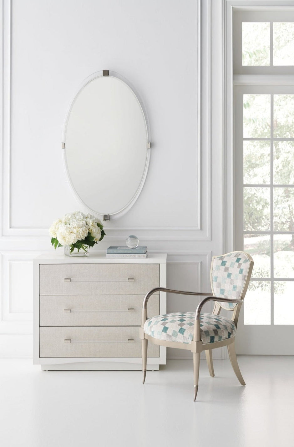 Caracole A Clear Touch Nightstand