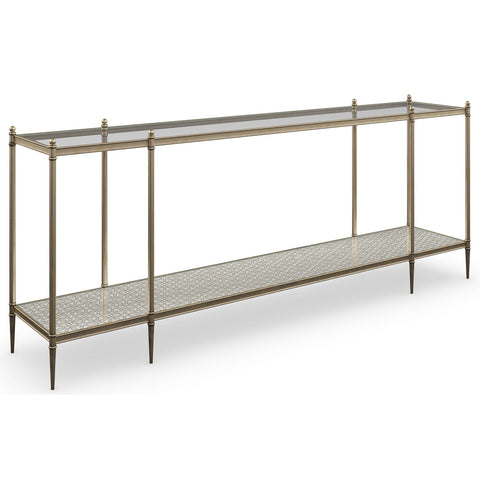 Caracole Classic Perfection Console Table