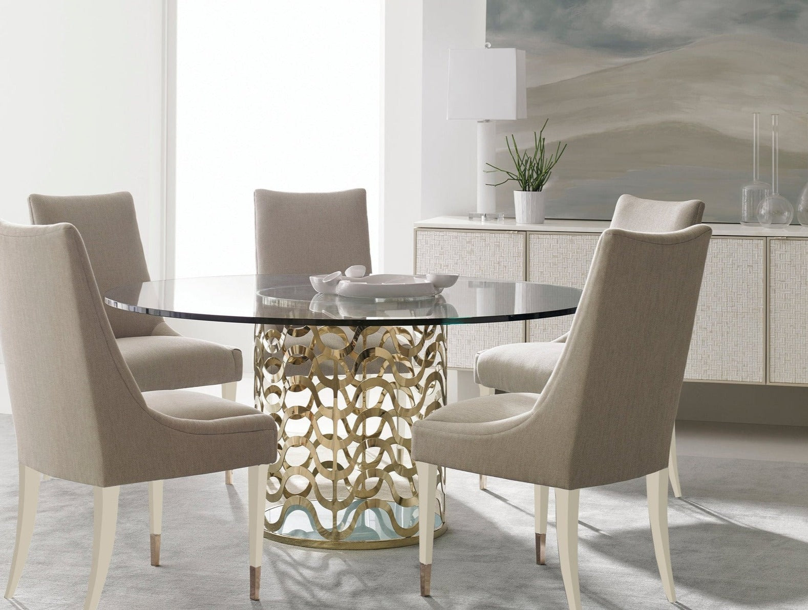 Caracole Bomb-Shell Sideboard