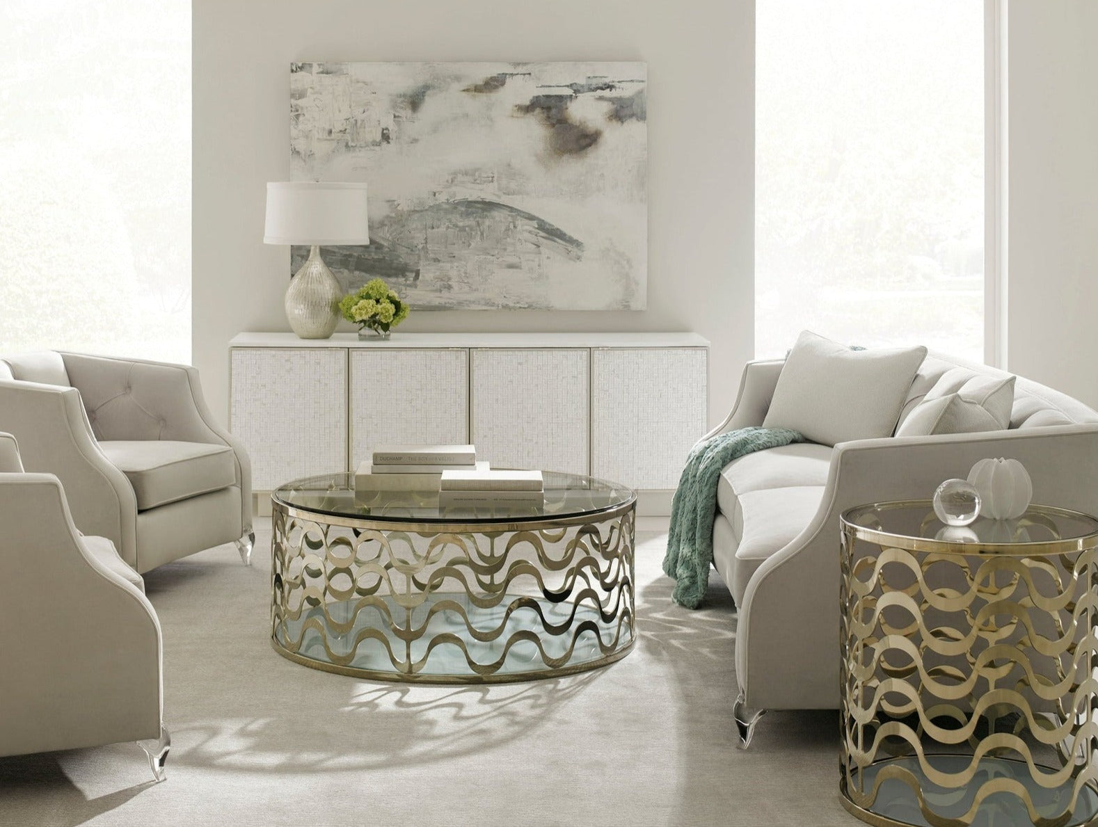 Caracole Bomb-Shell Sideboard