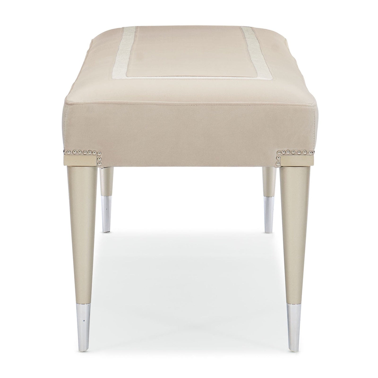 Caracole Boarding On Beautiful Benches & Ottomans