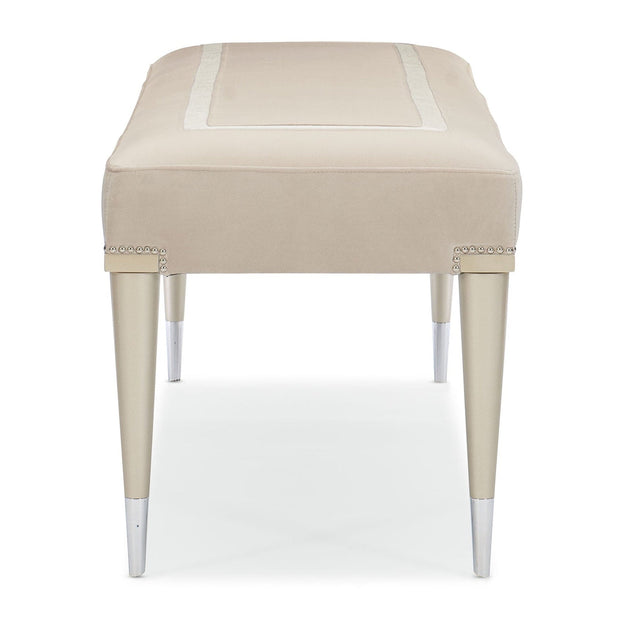 Caracole Boarding On Beautiful Benches & Ottomans