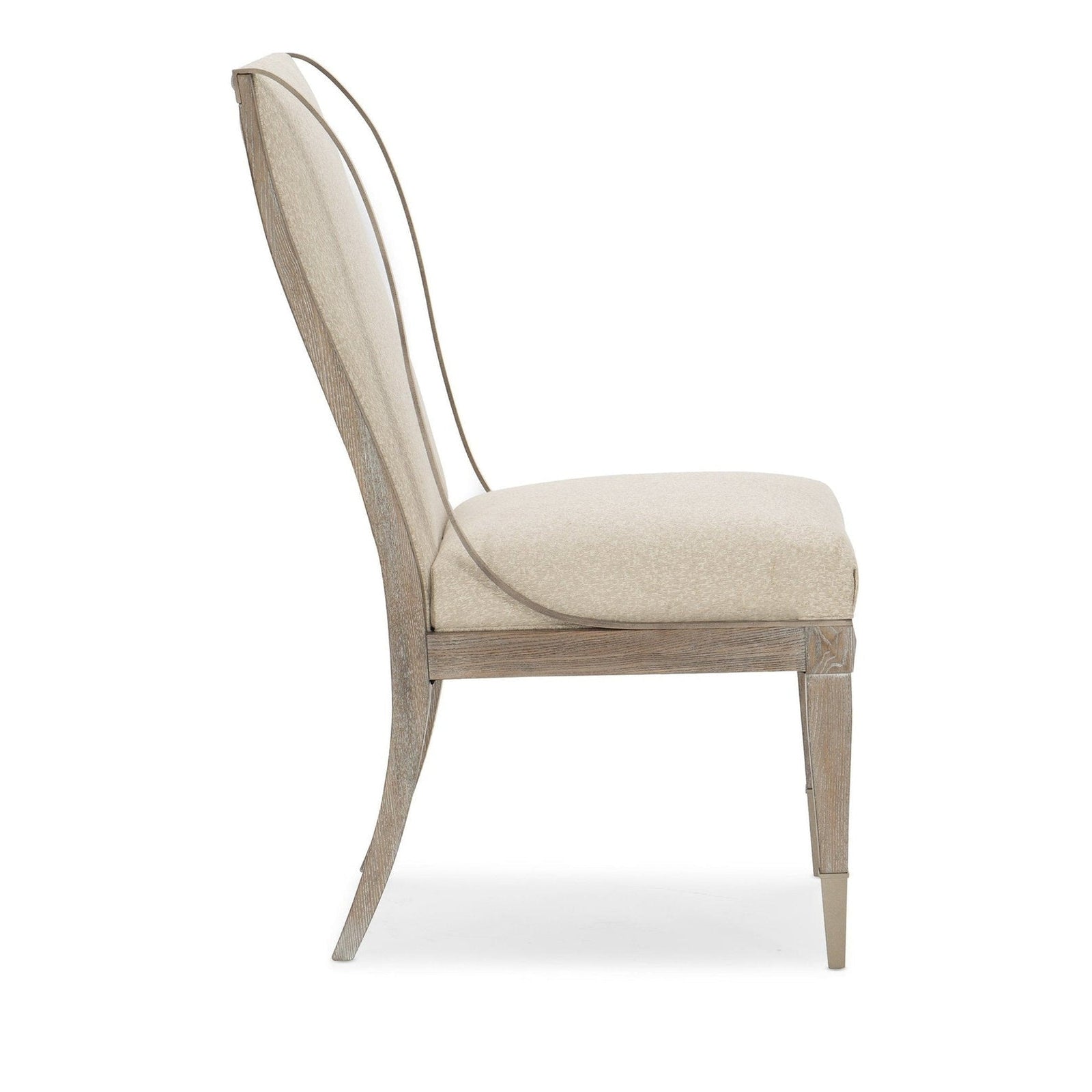 Caracole Classic Open Arms Side Chair