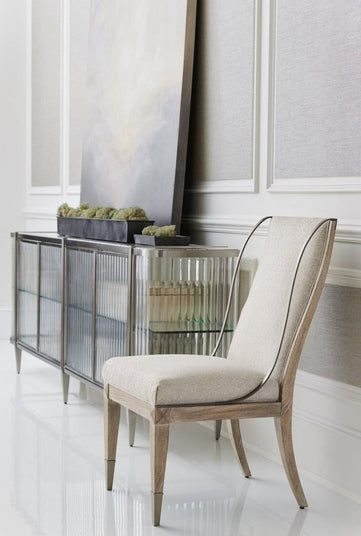 Caracole Classic Open Arms Side Chair