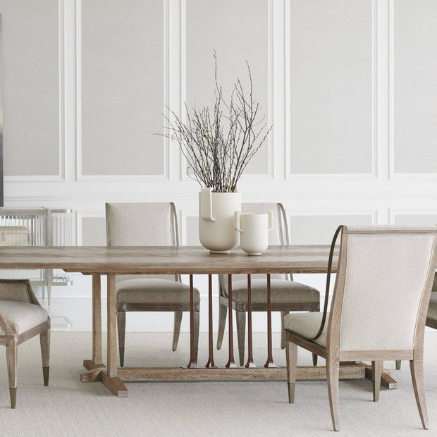 Caracole Classic Open Arms Side Chair
