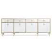 Caracole Compositions Fontainebleau Mirror Media Console