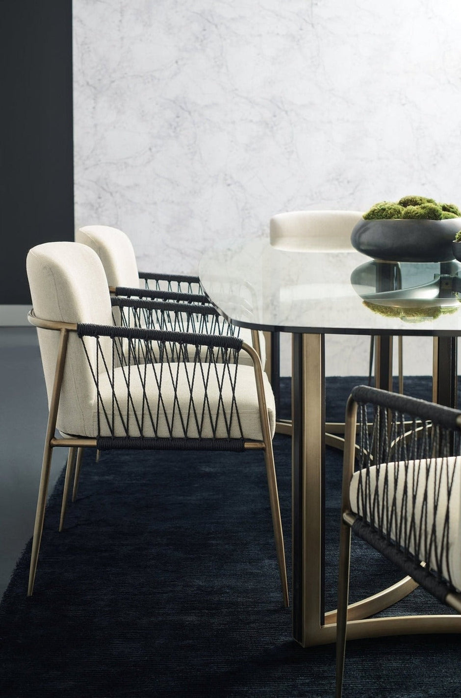 Caracole Remix Woven Dining Chair
