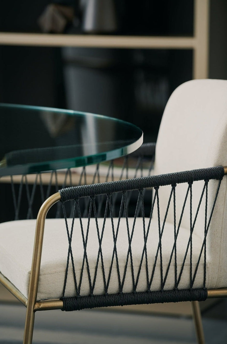 Caracole Remix Woven Dining Chair