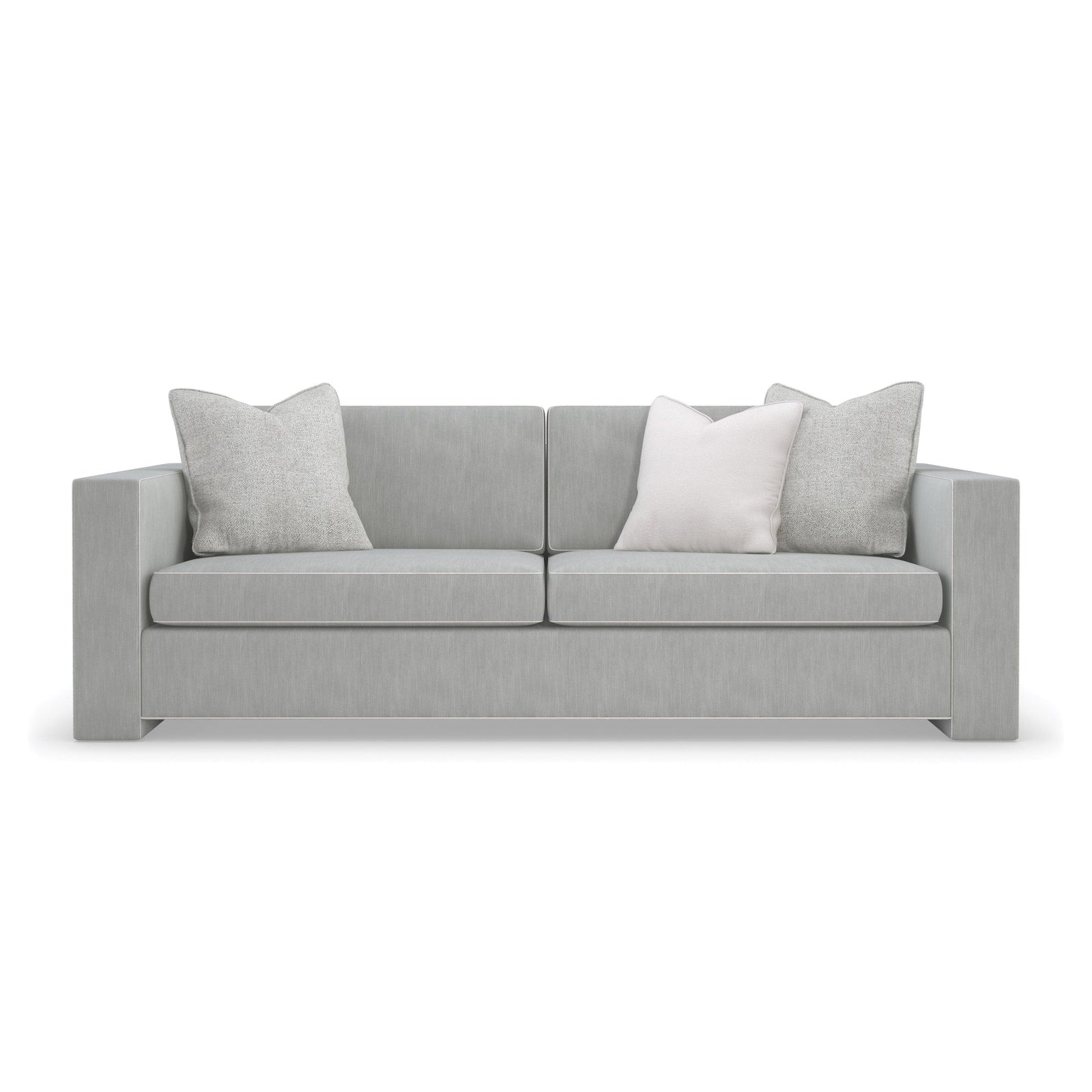 Caracole Upholstery Welt Played Loveseat