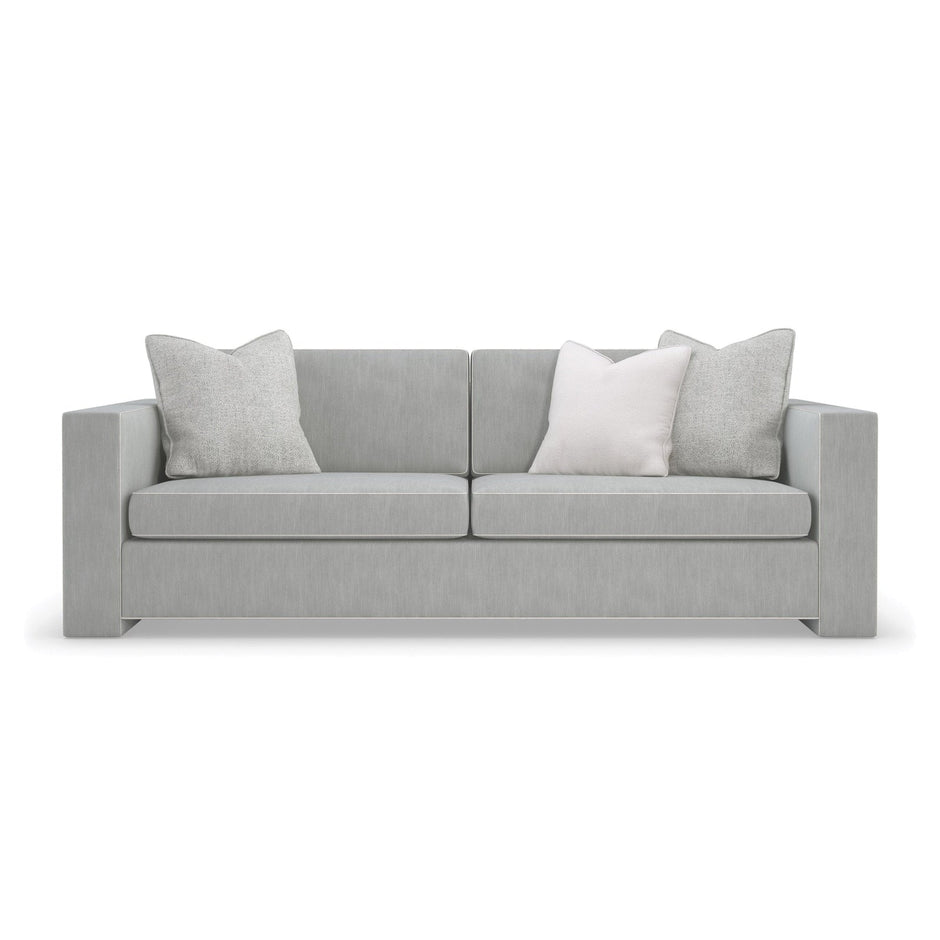 Caracole Upholstery Welt Played Loveseat
