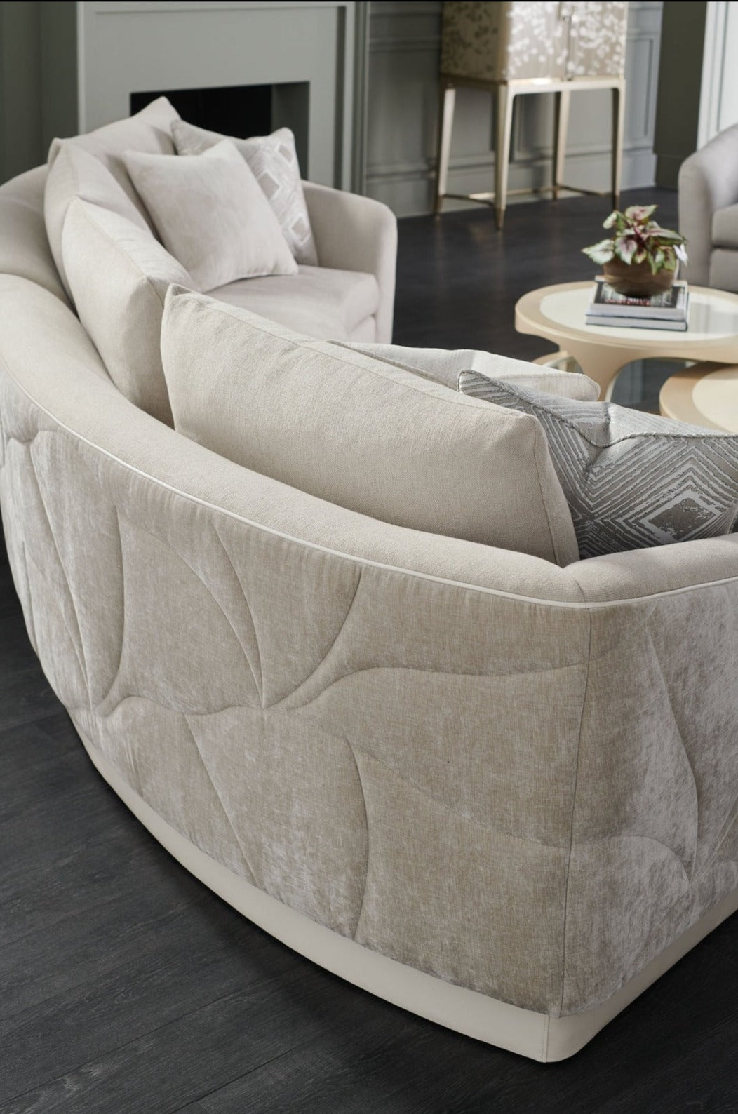 Caracole Fanciful Loveseat Sectional