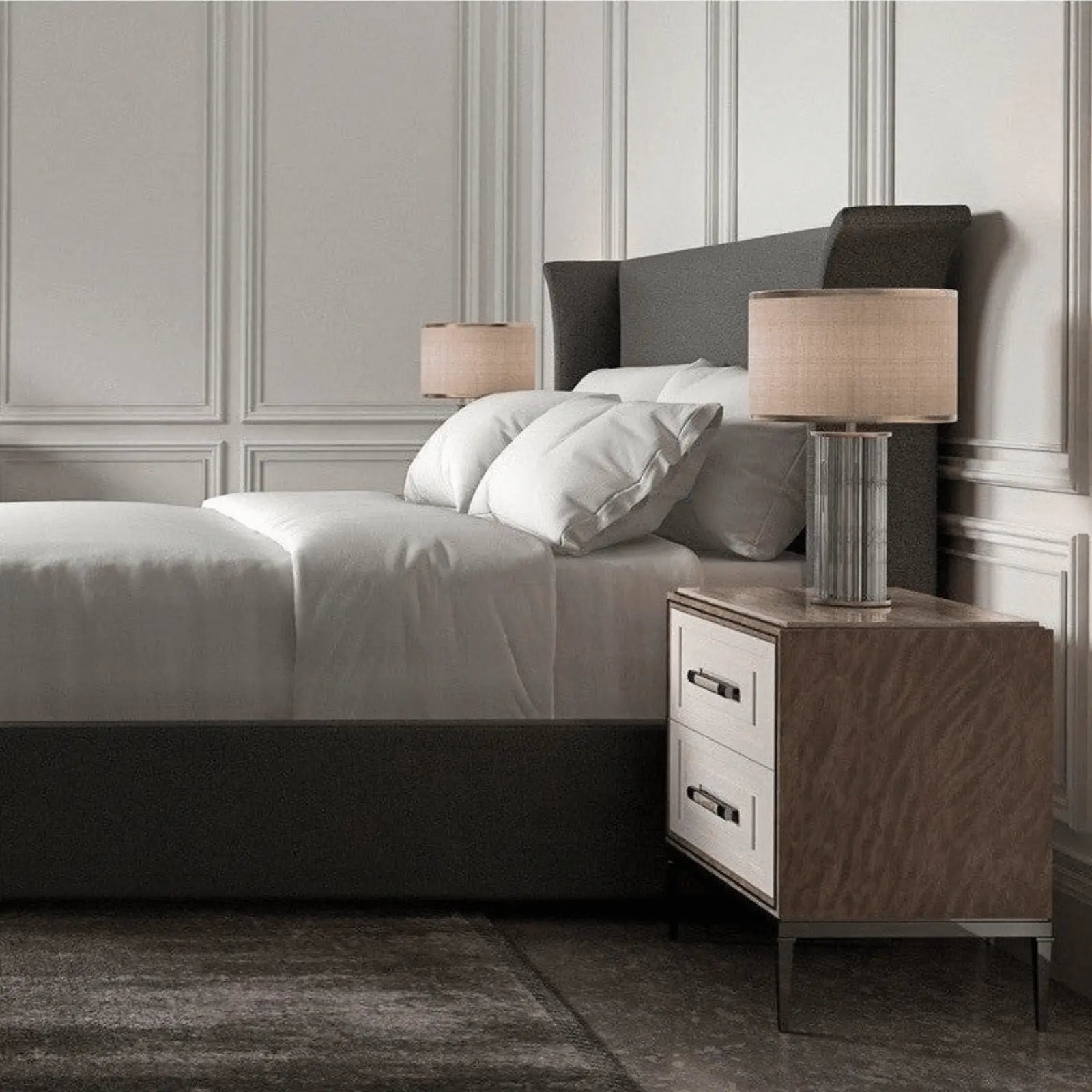 Caracole Classic Beauty Sleep Fully Upholstered Bed
