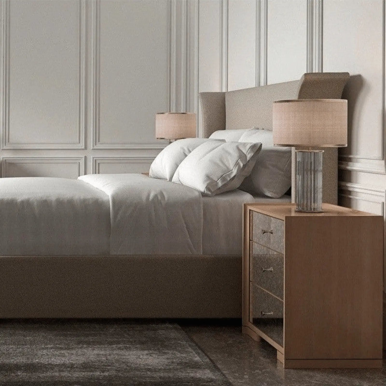 Caracole Classic Beauty Sleep Fully Upholstered Bed