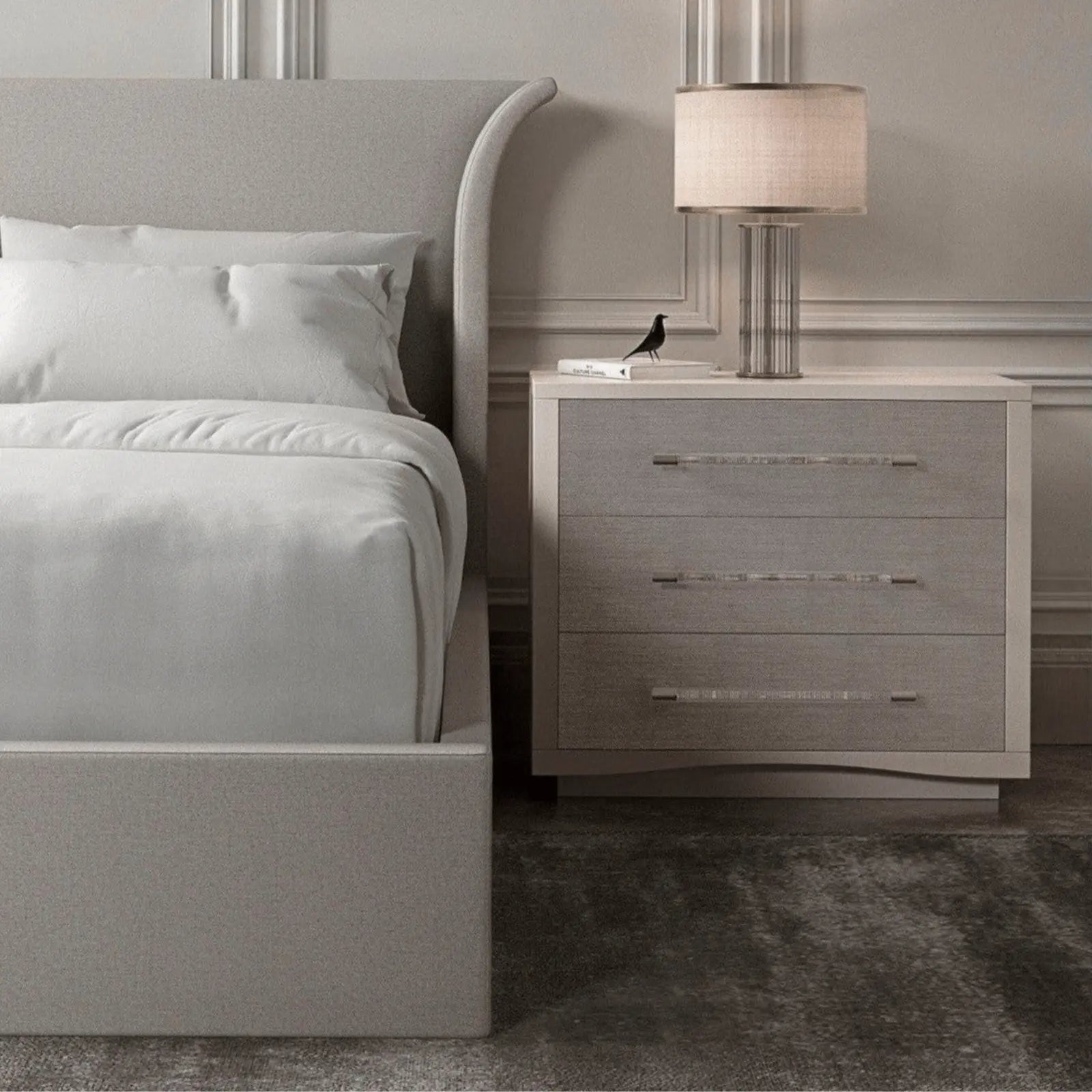 Caracole Classic Beauty Sleep Fully Upholstered Bed