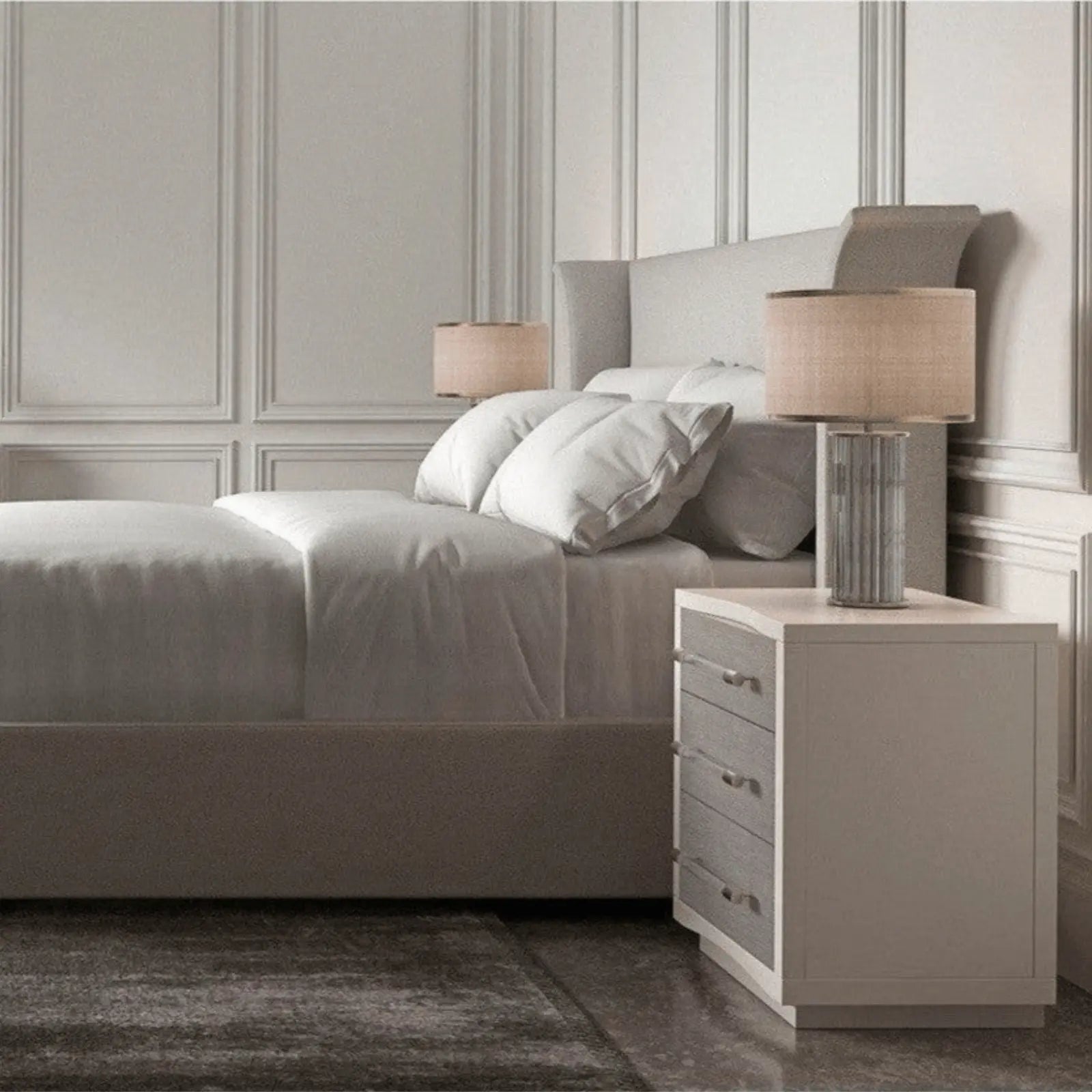 Caracole Classic Beauty Sleep Fully Upholstered Bed