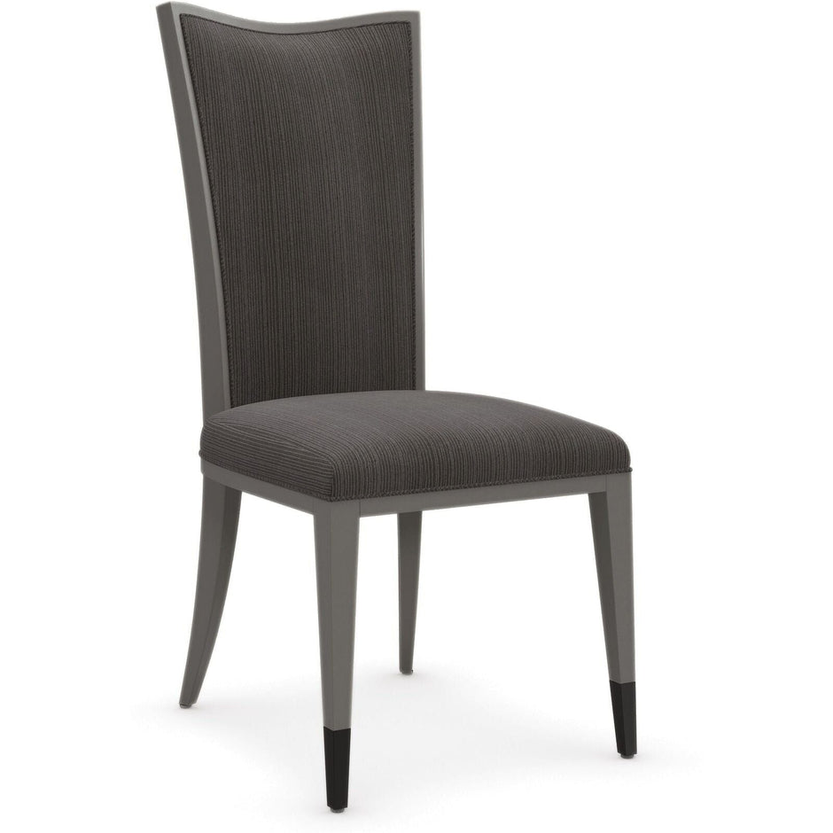 Caracole Classic Lady Grey Side Chair