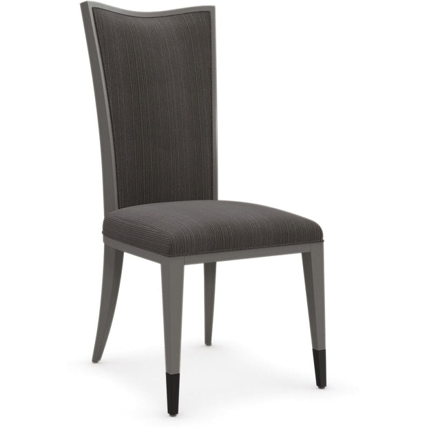 Caracole Classic Lady Grey Side Chair