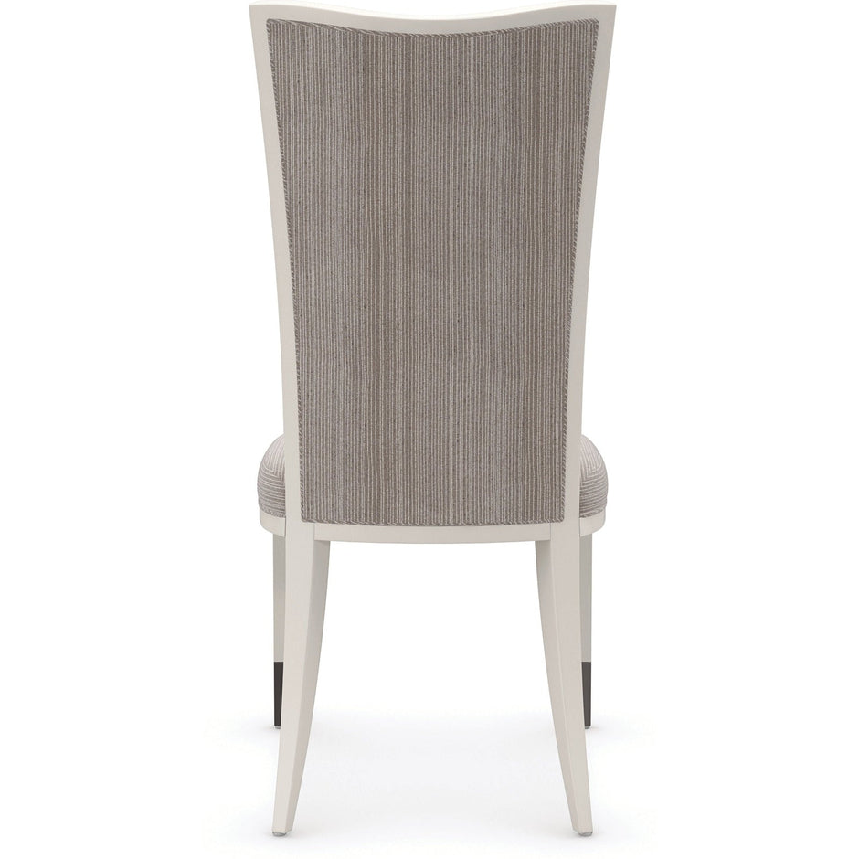 Caracole Classic Lady Grey Side Chair