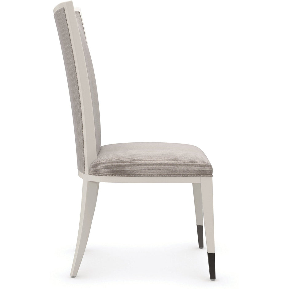 Caracole Classic Lady Grey Side Chair
