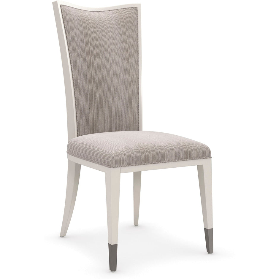 Caracole Classic Lady Grey Side Chair