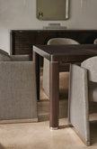 Caracole Classic Polish Off Dining Arm Chair