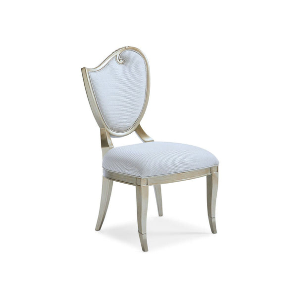 Caracole Compositions Fontainebleau Left Side Chair - Set of 2
