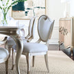 Caracole Compositions Fontainebleau Right Side Chair - Set of 2