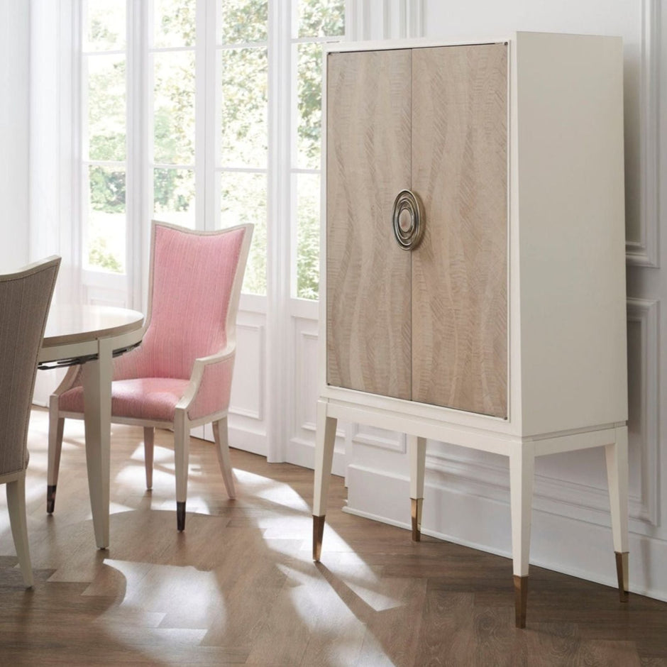 Caracole Classic Lady Grey Side Chair