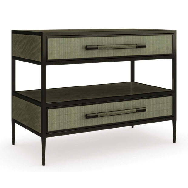 Caracole Classic Dual Impressions Nightstand