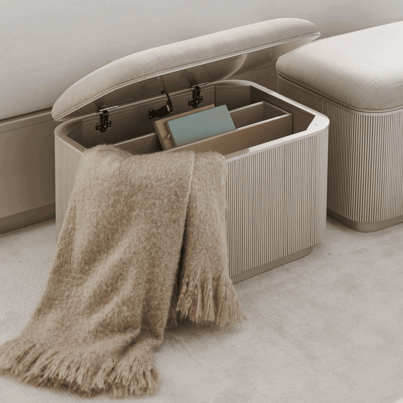 Caracole Classic For The Love of Ottoman