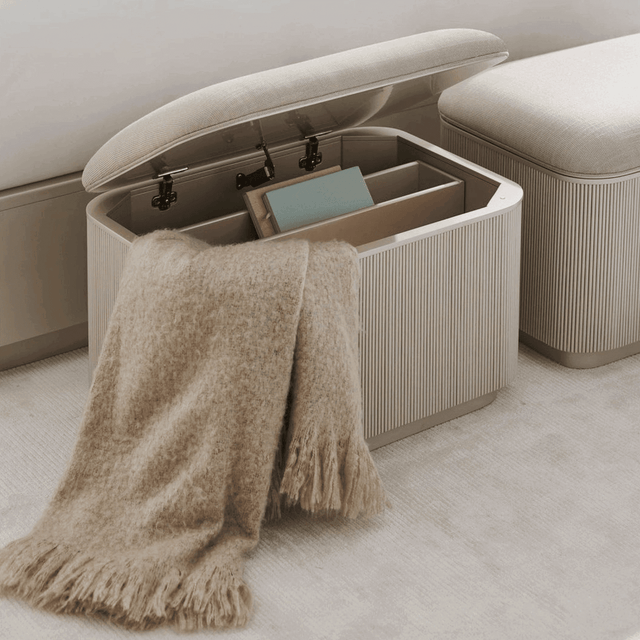 Caracole Classic For The Love of Ottoman