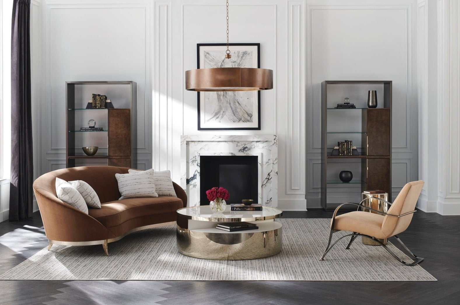 Caracole Signature Metropolitan On All Levels Chair