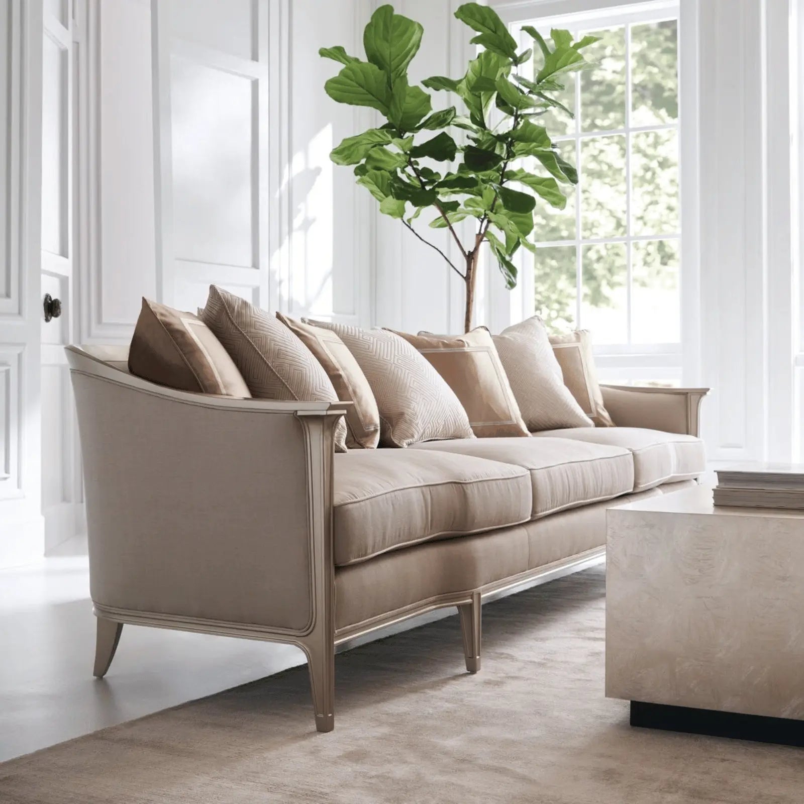 Caracole Upholstery Eaves Drop Sofa