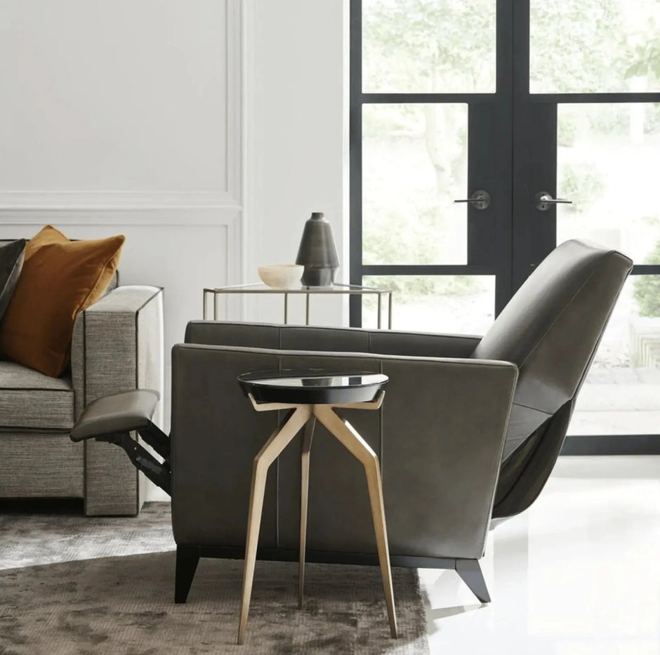 Caracole Upholstery Welt Played Loveseat Sofa
