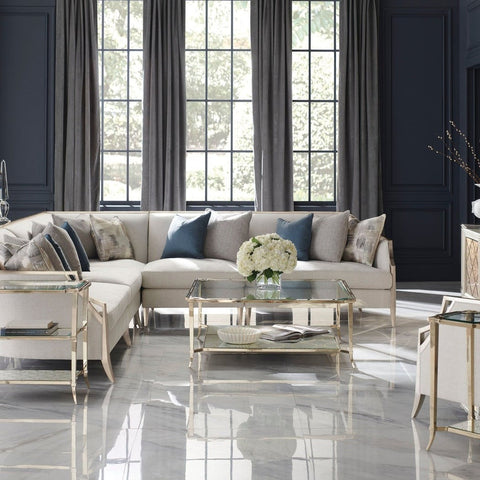 Caracole Upholstery X Factor L-Shaped Sectional