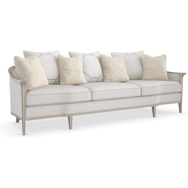 Caracole Upholstery Eaves Drop Sofa 110