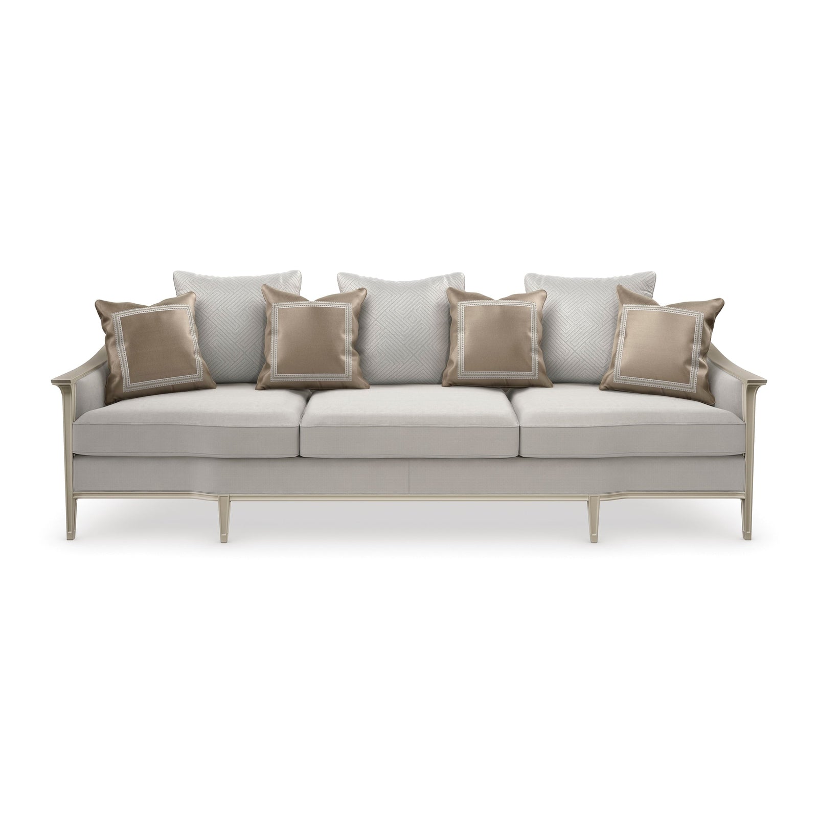 Caracole Upholstery Eaves Drop Sofa 110